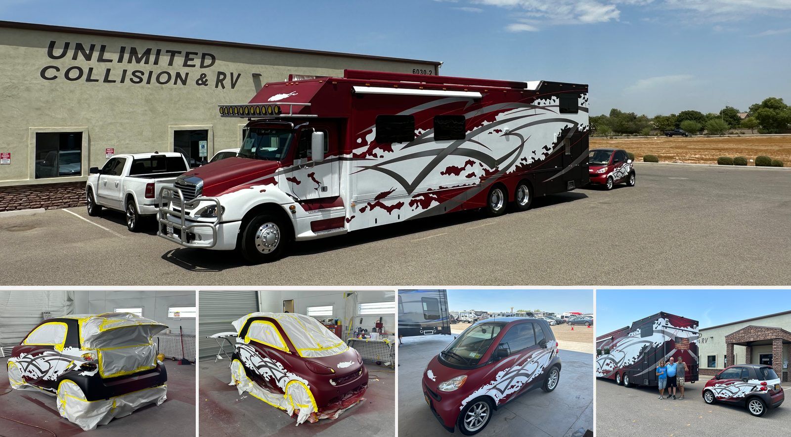 rv and car complete repaint unlimited collision rv full paint.